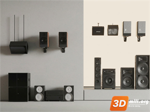 Audio tech 3D Models